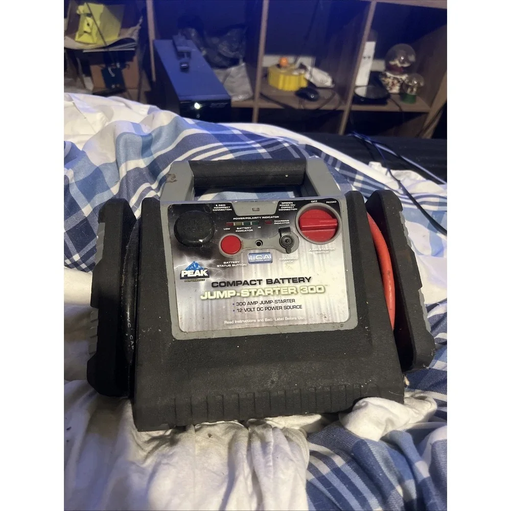 Peak Performance Compact Battery‎ Jump-starter 300   No Plug